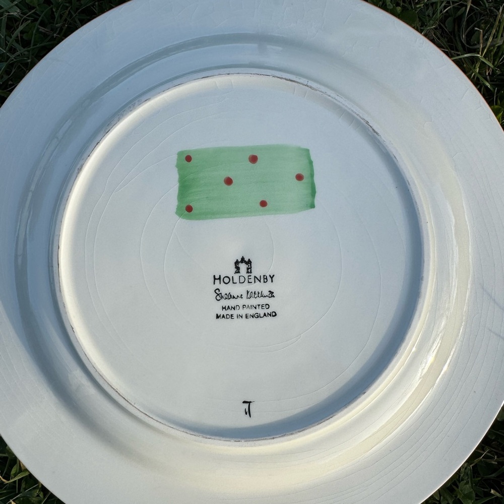 Holdenby set of 6 dinner plates mad hatter’s tea party - Picture 5 of 5